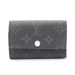 Louis Vuitton Multicle Wallet key Canvas Monogram Eclipse Black